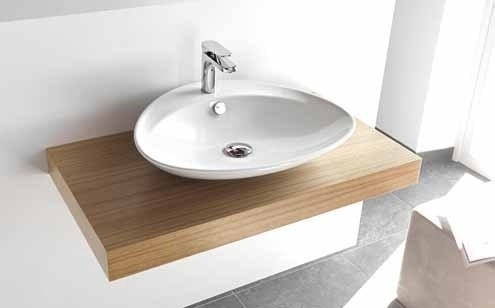 ArtCeram раковина (накладная), bsl001 01 00 bs цвет: белый глянцевый