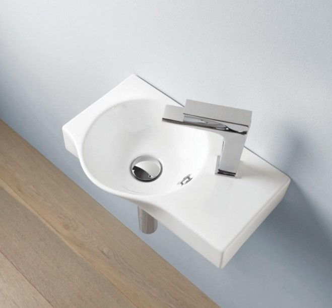 ArtCeram раковина для ванной комнаты, lml001 01 00 lavamani brick цвет: белый глянцевый