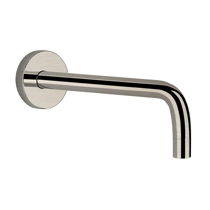 Gessi Настенный излив длинный, Emporio Via tortona, 38783#149 цвет: finox brushed nickel