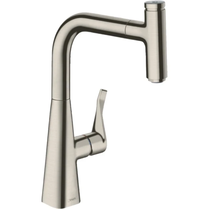 Hansgrohe смеситель для кухни, Metris Select M71, нержавеющая сталь арт. 14857800