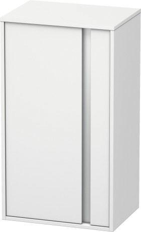 Duravit шкаф средний левый, с полками, ketho, kt1266l1818 цвет: gres pietra grey opaco
