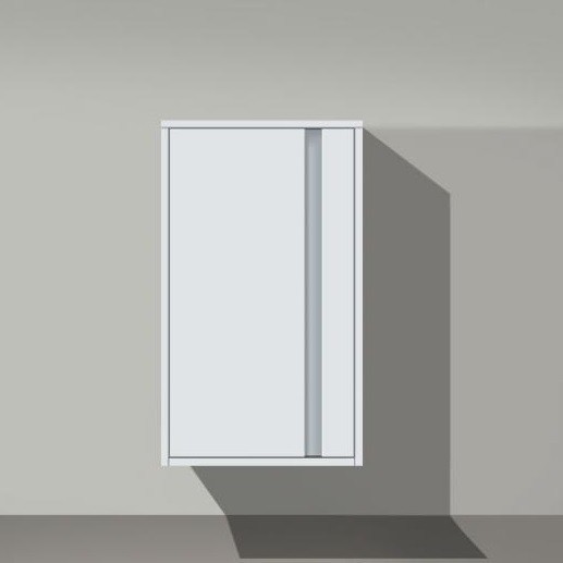 Duravit шкаф средний левый, с полками, ketho, kt1266l1818 цвет: gres pietra grey opaco