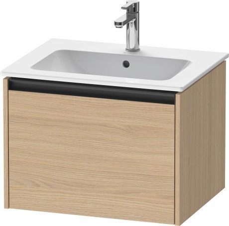 Duravit тумба подвесная под раковину 480 мм х 610 мм х 440 мм, ketho.2, k25062030300000 цвет: натуральный дуб