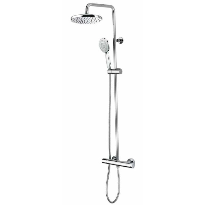 Bossini душевая стойка k-oki termostatico из лауни, oki, хром арт. l10005.030