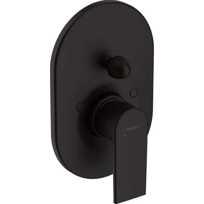 Hansgrohe смеситель для ванны, Vernis Shape, черный арт. 71458670
