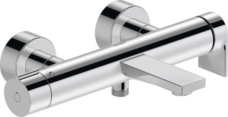 Duravit однорычажный смеситель для душа на 2 отверстия, tulum, tu5230000010 цвет: хром