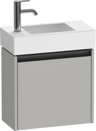 Duravit тумба подвесная под раковину 238 мм х 484 мм х 440 мм, ketho.2, k25072r07070000 цвет: бетонно-серый матовый
