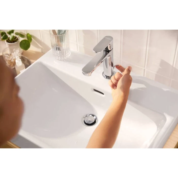 Hansgrohe смеситель для раковины с донным клапаном, Rebris S, хром арт. 72517000
