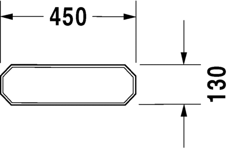 Duravit полка, 1930, 0892450000 цвет: