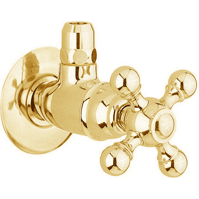 Cisal угловой 1/2" вентиль ar00146024 arcana, цвет: золото