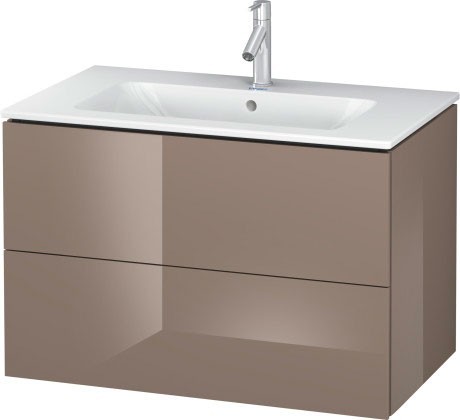 Duravit тумба подвесная под раковину, l-cube, lc624108686 цвет: капучино