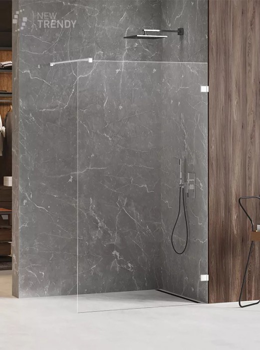 Душевое ограждение 130x200, New trendy Avexa white, белый арт. EXK-2924