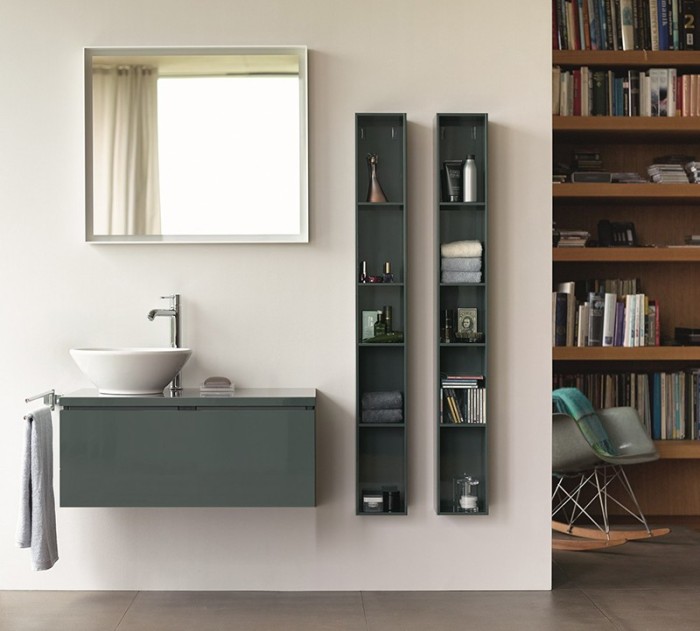 Duravit тумба подвесная для консоли, l-cube, lc581803838 цвет: доломитово-серый
