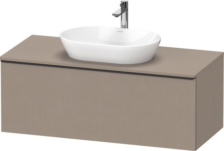 Duravit тумба подвесная под раковину 1200 мм х 550 мм и консолью, d-neo, de494907575 цвет: лён