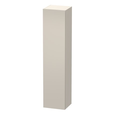 Duravit шкаф-пенал подвесной, l-cube, lc1180l9191 цвет: серо-коричневый
