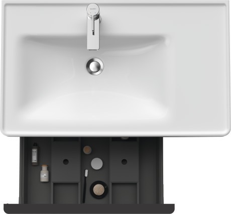 Duravit тумба подвесная под раковину 784 мм х 452 мм, d-neo, de425805353 цвет: каштан темный