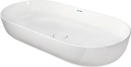 Duravit раковина встраиваемая сверху 60х40см, luv, 0379800000 цвет: белый