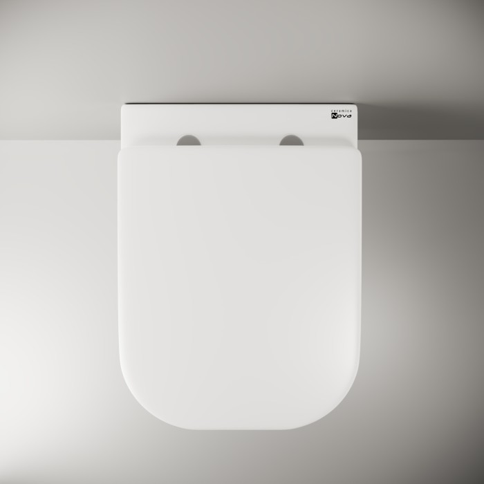 Ceramicanova подвесной унитаз с сиденьем enjoy, cn1104e цвет: белый