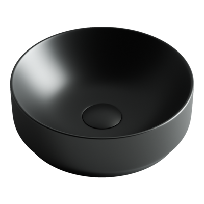 Ceramicanova раковина накладная element, cn6007 цвет: черный