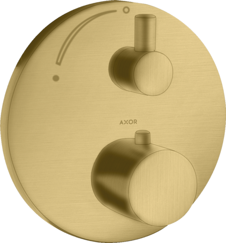 AXOR термостат для душа, Uno, золото арт. 38700250