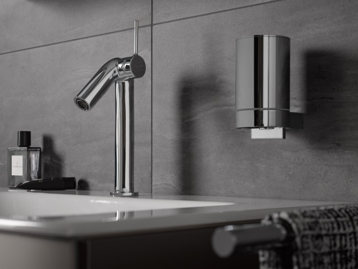 Keuco смеситель для умывальника s однорычажный, plan s, хром арт. 52902 012102