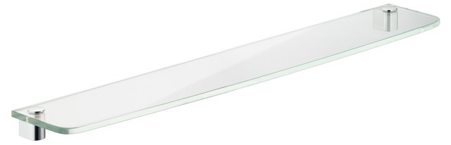 Keuco полка стеклянная 360 x 10 x 131 мм без держателей, elegance new, белый арт. 11610 005300