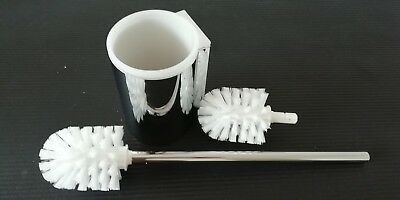 Keuco ершик для туалета, plan, черный, хром арт. 14972 010200