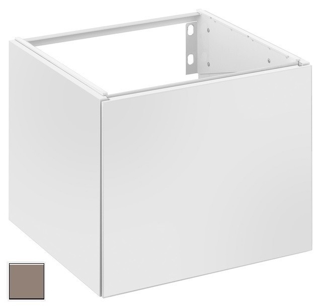 Keuco тумба подвесная под раковину с одной дверцей, edition 11, трюфель арт. 31198 370001