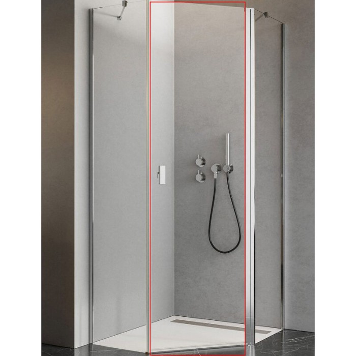 Radaway душевая дверь ptj 57 l профиль хром стекло прозрачное, Nes - 10052000-01-01L
