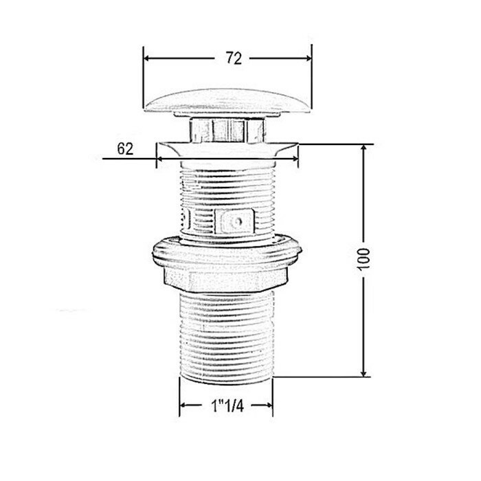 ArtCeram сливной гарнитур - выпуск (для раковины - биде), aca038 39 00
