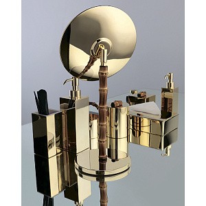 Ершик для туалета, Bertocci Guccio, золото арт. 126 4923 5000