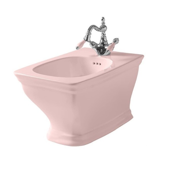 ArtCeram биде (подвесное), cib001 33 00 civitas цвет: розовый