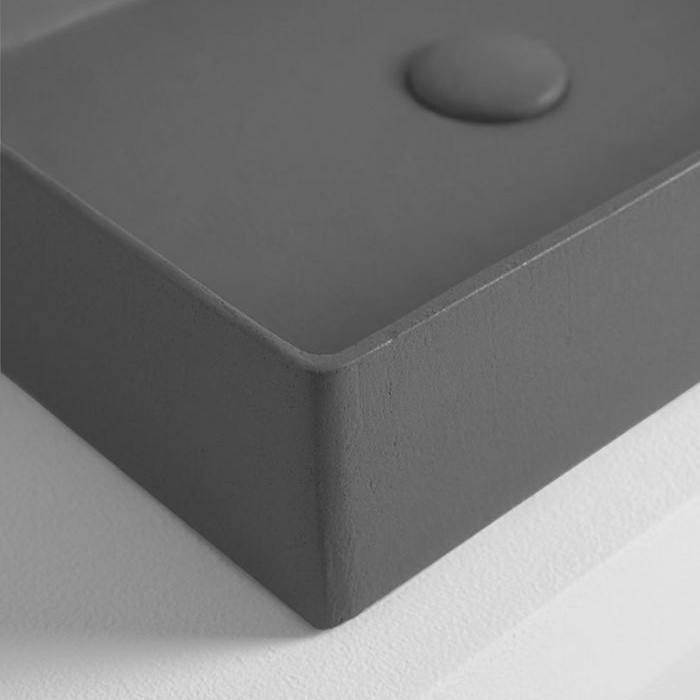 ArtCeram раковина (накладная), scl002 25 00 scalino цвет: серый