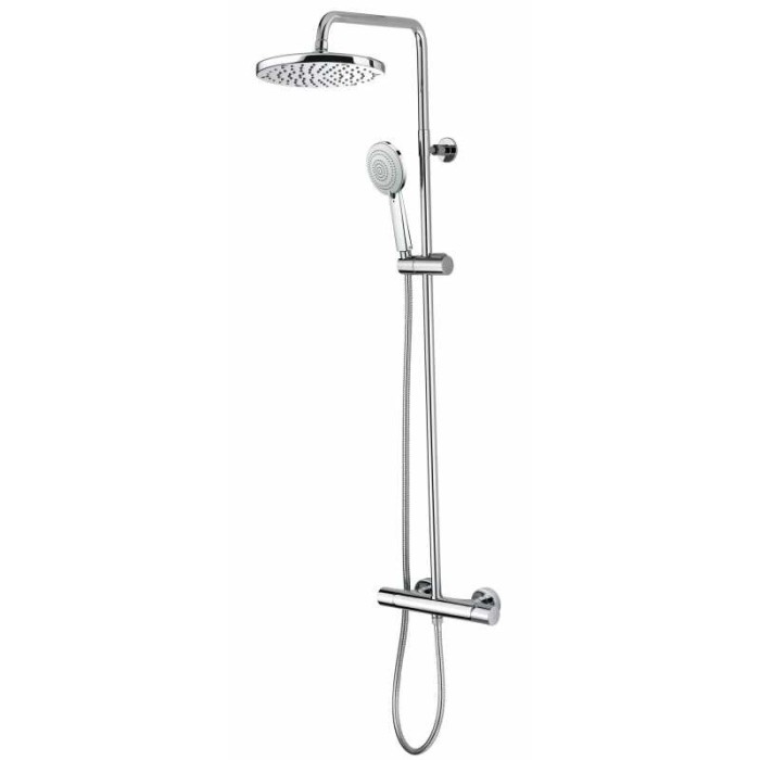 Bossini душевая стойка k-oki monocomando из лауни, oki, хром арт. l10018.030
