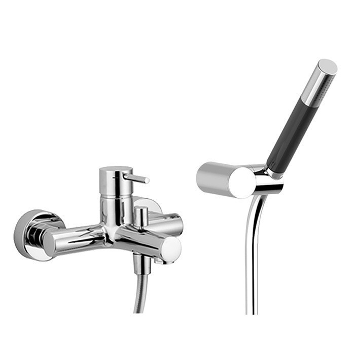 Cisal смеситель для ванны sm00012021 slim cisal, цвет: хром