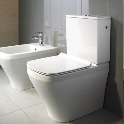Duravit унитаз напольный комбинированный с вертикальным смывом, durastyle, 21550900001 цвет: белый