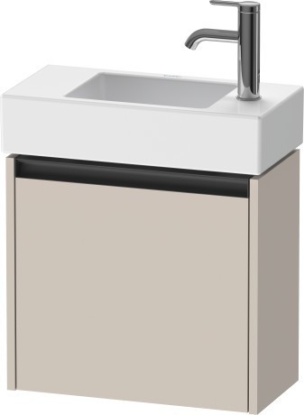 Duravit тумба подвесная под раковину 238 мм х 484 мм х 440 мм, ketho.2, k25072l91910000 цвет: серо-коричневый матовый