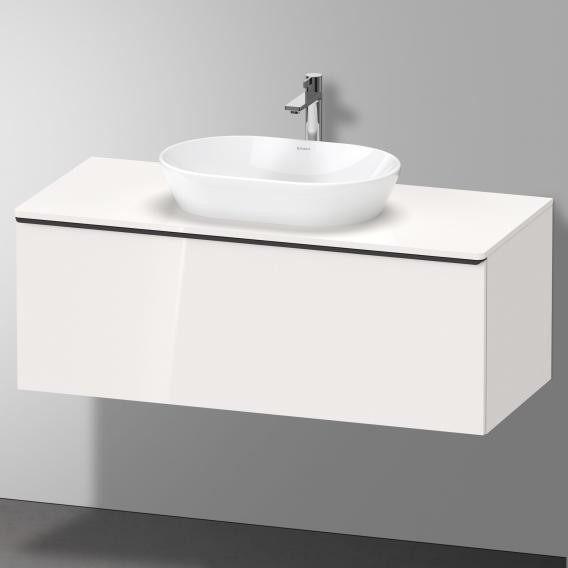 Duravit тумба подвесная под раковину 1200 мм х 550 мм и консолью, d-neo, de494902222 цвет: белый глянцевый