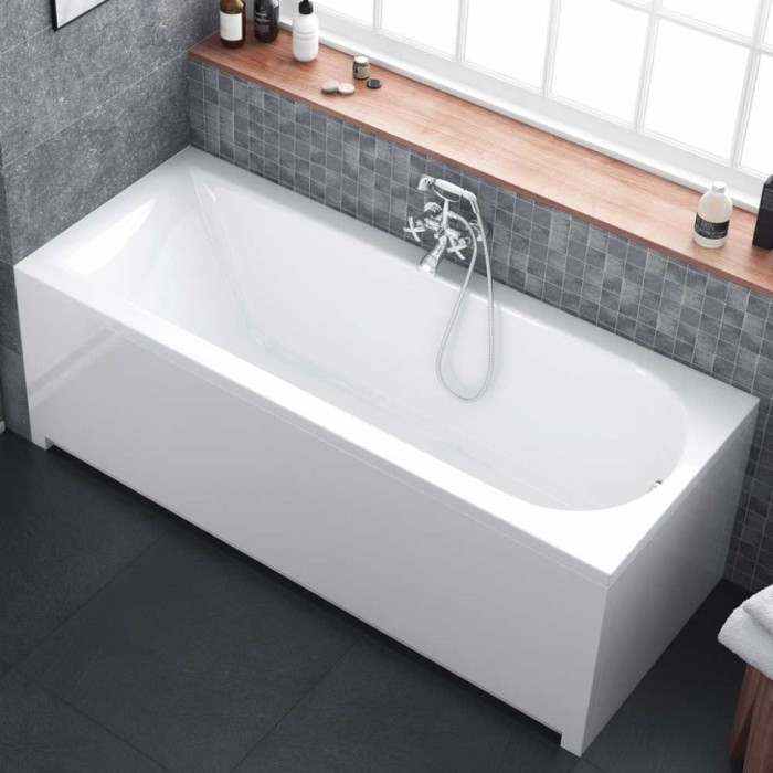 Duravit акриловая встраиваемая ванна 1700 х 750, darling new, 700242000000000 цвет: белый