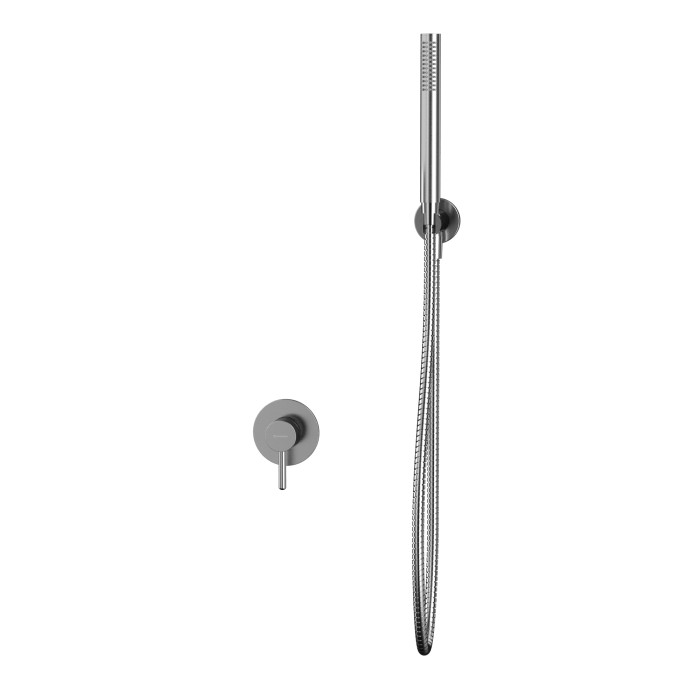 Душевая система скрытого монтажа, Whitecross Y brushed nickel, брашированный никель арт. YSET02NIB