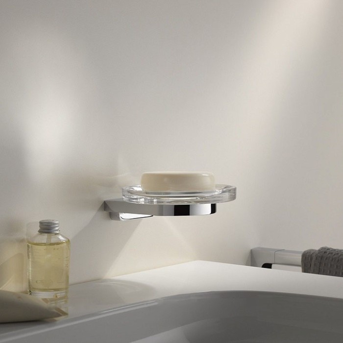 Keuco держатель для полотенца 34 см, collection moll, хром арт. 12722 010000