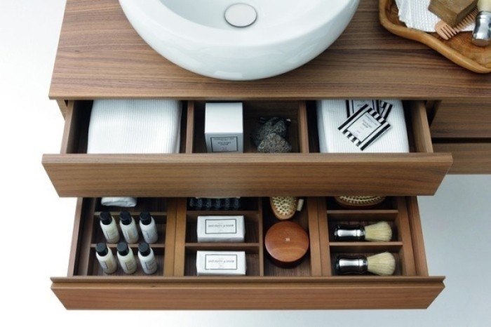 LAUFEN тумба под раковину 1897.1, натуральный шпон, IL BAGNO ALESSI ONE - 4.2412.1.097.630.1