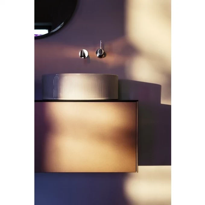 LAUFEN раковина с текстурой 410x365 мм, SONAR - 8.1234.3.000.112.1