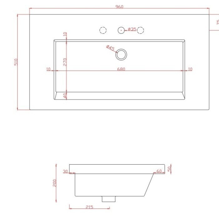 ArtCeram раковина (врезная), gpl004 01 00 gap цвет: белый глянцевый