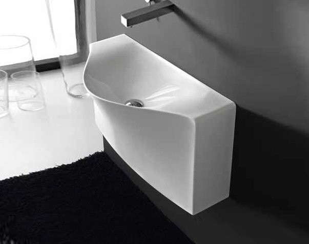 ArtCeram раковина для ванной комнаты, osl007 01 00 back цвет: белый глянцевый