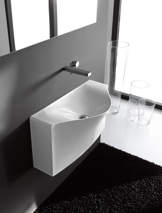 ArtCeram раковина для ванной комнаты, osl007 01 00 back цвет: белый глянцевый