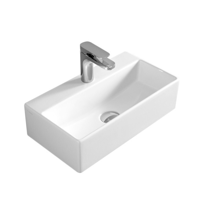 ArtCeram раковина для ванной комнаты, qul001 01 00 quadro цвет: белый глянцевый