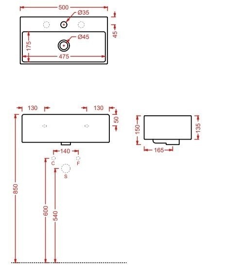 ArtCeram раковина для ванной комнаты, qul001 01 00 quadro цвет: белый глянцевый