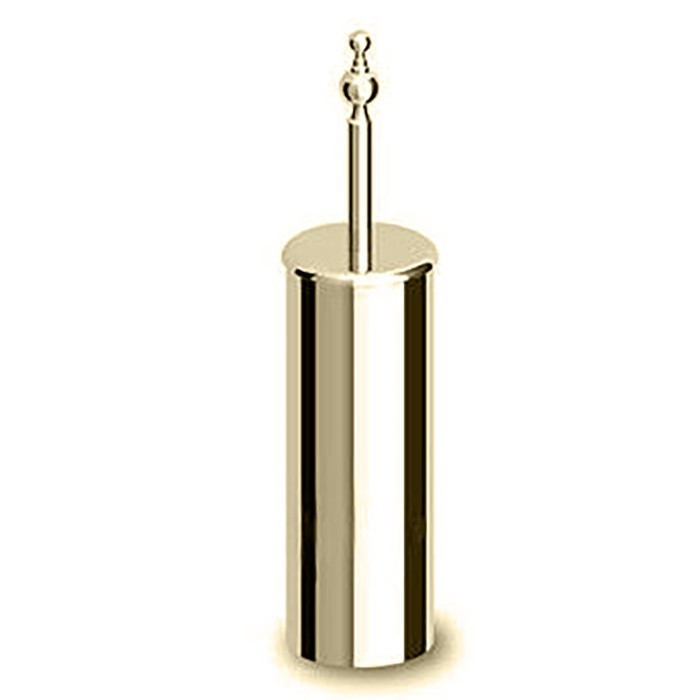 Zucchetti туалетный ёршик, напольный, agora classic, никель арт. zad455.c8