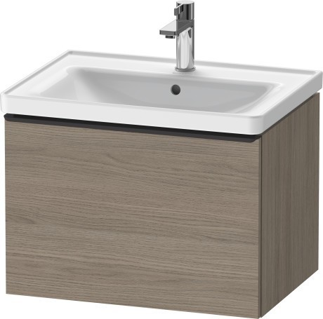 Duravit тумба подвесная под раковину 634 мм х 452 мм, d-neo, de425403535 цвет: дуб терра
